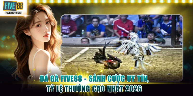 Đá Gà Five88 - Sảnh Cược Uy Tín, Tỷ Lệ Thưởng Cao Nhất 2026